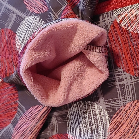 Xmtn pink brown rain autumn winter fleece lined jacket Child XL - Picture 5 of 9